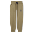 Pantaloni da jogging in pile, KAKI, hi-res