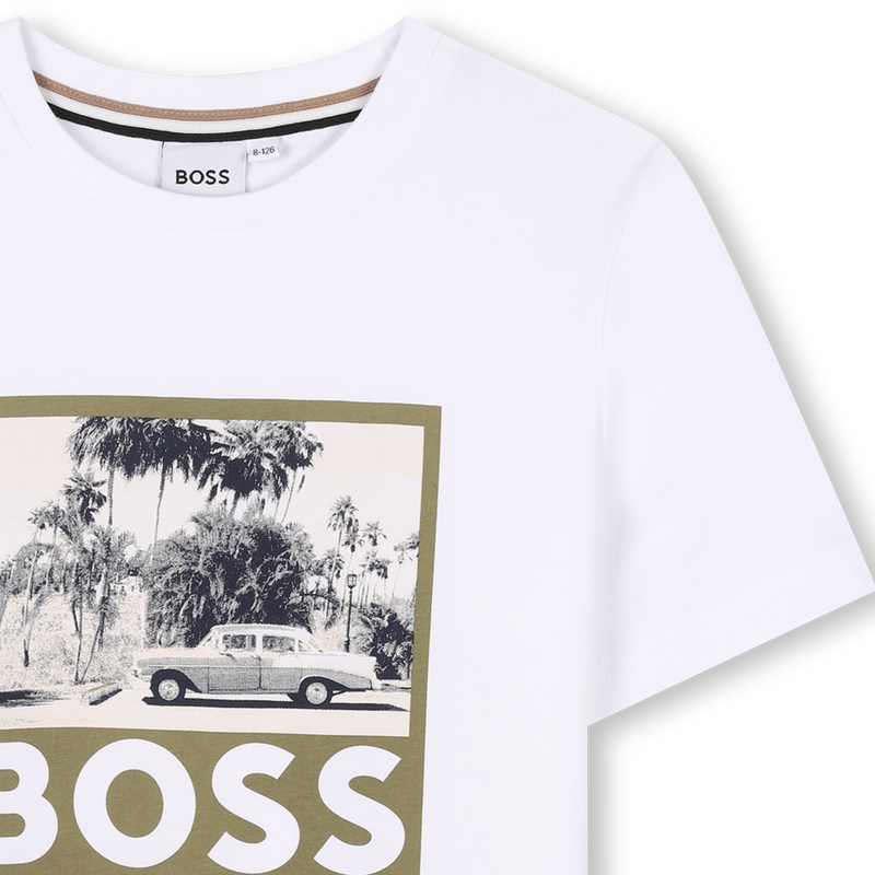 T-shirt a maniche corte BOSS 
                        RAGAZZO
