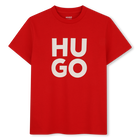 T-shirt a maniche corte, ROSSO VIVO, hi-res