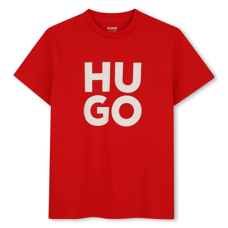 T-shirt a maniche corte HUGO 
                        BAMBINO