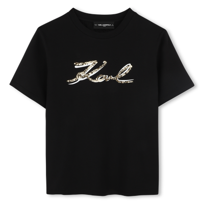 TEE SHIRT KARL LAGERFELD KIDS BAMBINA