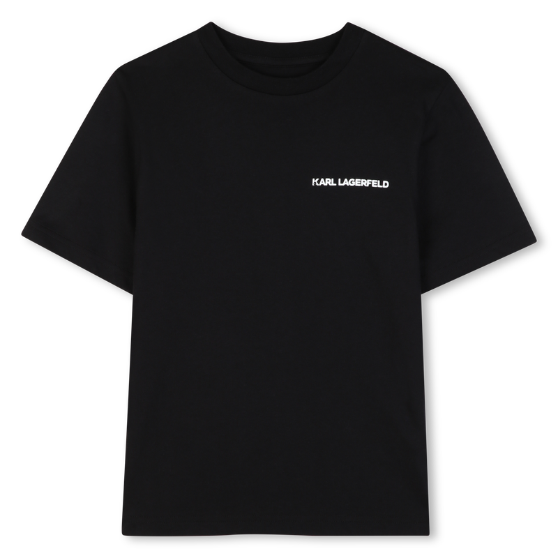 SET DI 2 T-SHIRT A MANICHE CORTE KARL LAGERFELD KIDS 
                        RAGAZZO
