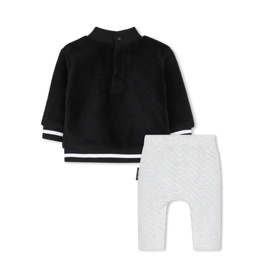 Completo felpa e pantaloni KARL LAGERFELD KIDS RAGAZZO