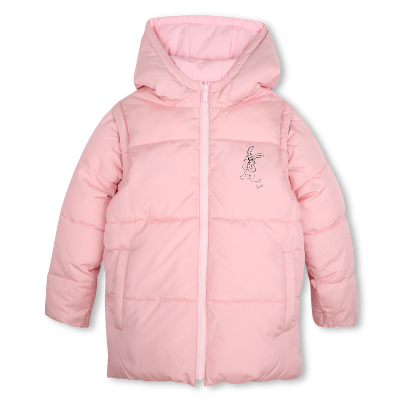 Giubbotto imbottito reversibile KENZO KIDS 
                        BAMBINA