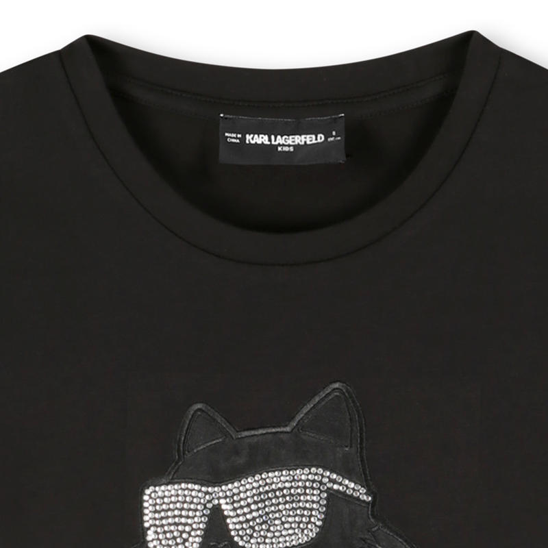 T-shirt a maniche corte KARL LAGERFELD KIDS 
                        BAMBINA