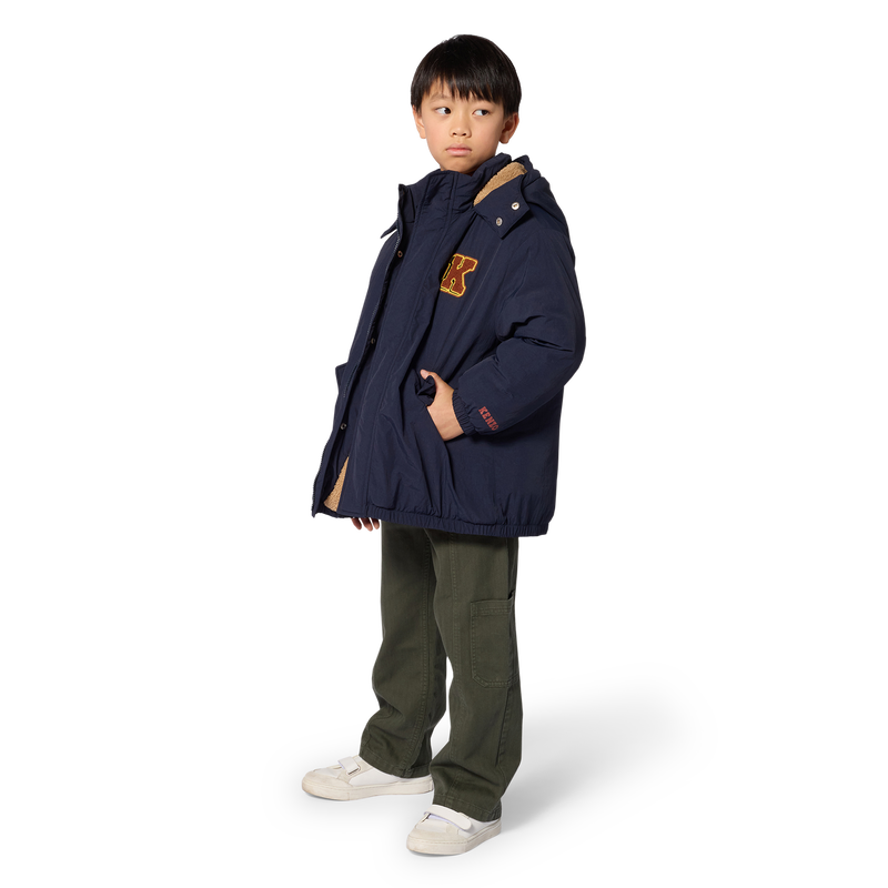 Parka con cappuccio KENZO KIDS 
                        RAGAZZO