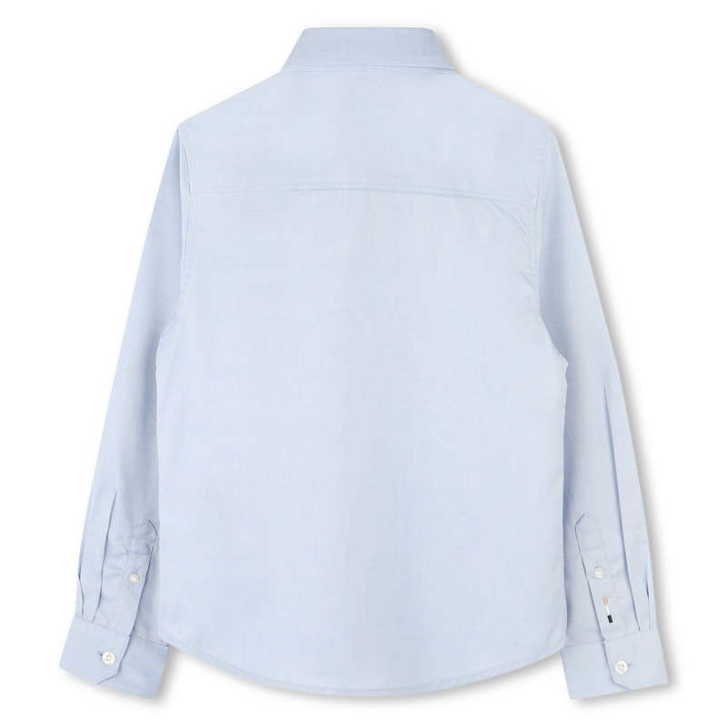 Camicia cotone maniche lunghe BOSS 
                        RAGAZZO