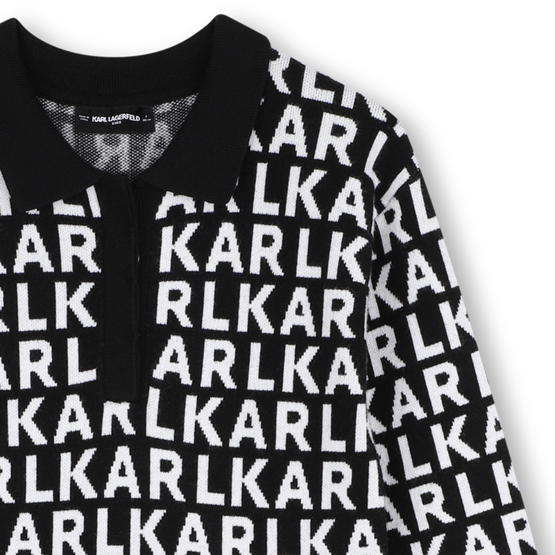 Vestito polo KARL LAGERFELD KIDS 
                        BAMBINA