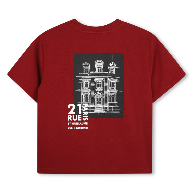 T-shirt a maniche corte KARL LAGERFELD KIDS 
                        RAGAZZO