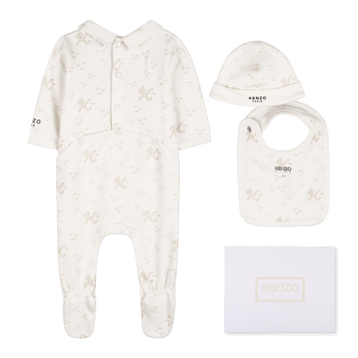Set pigiama, berretto e bavaglino KENZO KIDS UNISEX