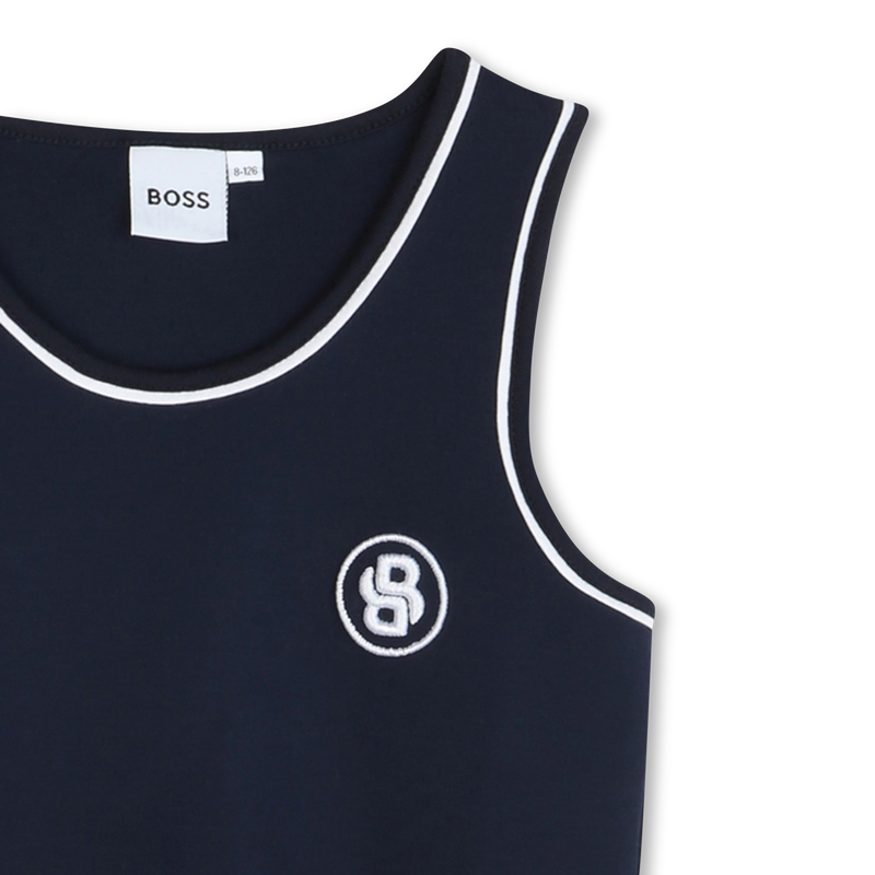 Vestito canotta firmato BOSS 
                        BAMBINA