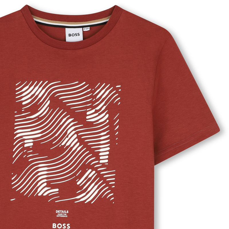 T-shirt a maniche corte BOSS 
                        RAGAZZO