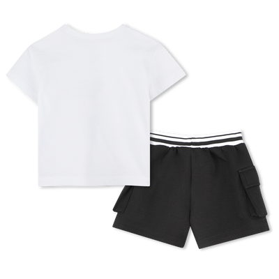 TEE SHIRT+SHORT KARL LAGERFELD KIDS RAGAZZO