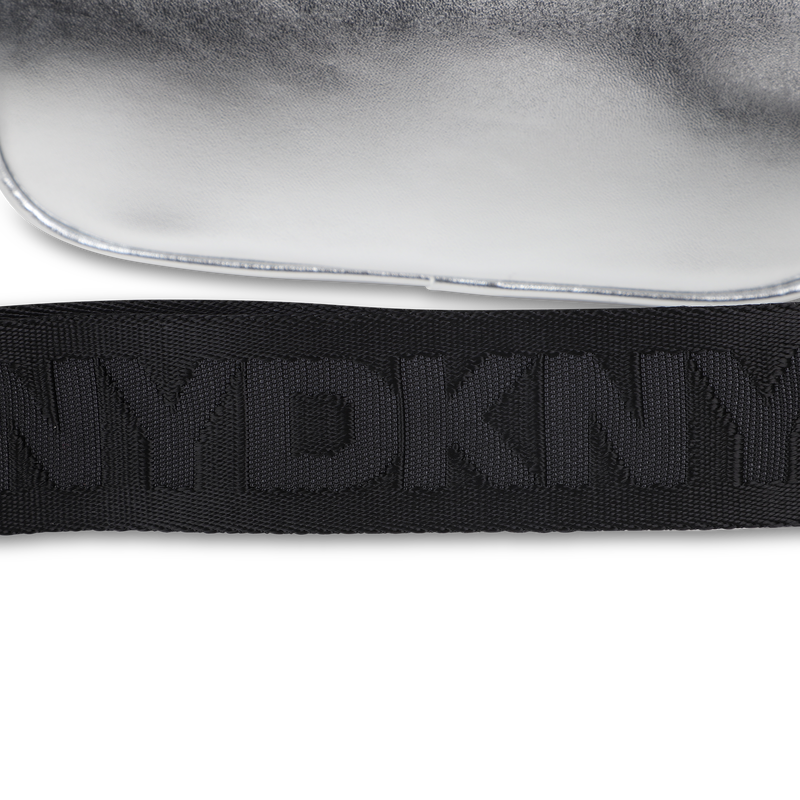 Borsa a mano in tela spalmata DKNY 
                        BAMBINA