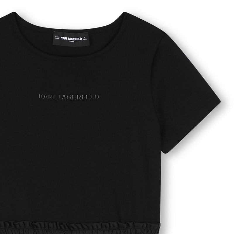 Abito a maniche corte KARL LAGERFELD KIDS 
                        BAMBINA
