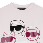 Abito a maniche lunghe KARL LAGERFELD KIDS 
                    BAMBINA
