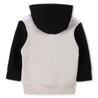 Cardigan felpato con cappuccio BOSS 
                    RAGAZZO