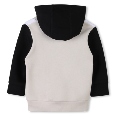 Cardigan felpato con cappuccio BOSS RAGAZZO