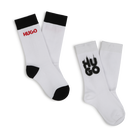 Set di due paia di calzini HUGO 
                    UNISEX