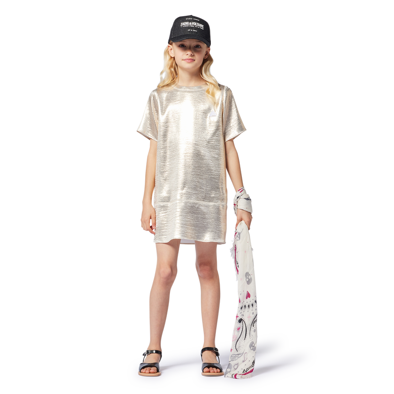 Abito effetto metallizzato ZADIG & VOLTAIRE 
                        BAMBINA