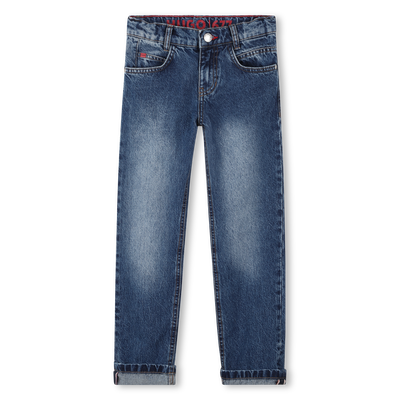 Jeans 5 tasche in cotone HUGO RAGAZZO