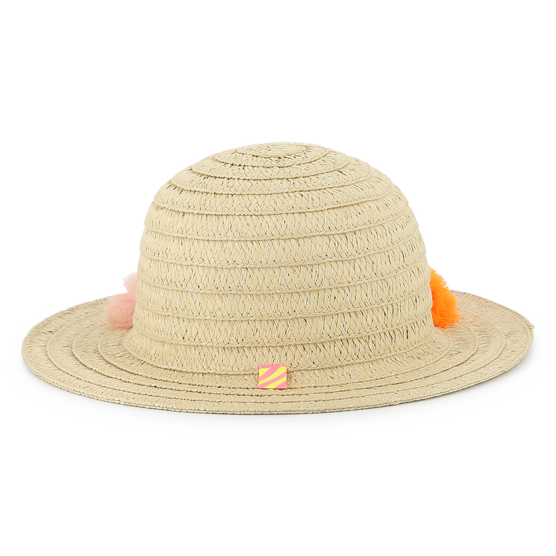 Cappello iridescente e pompon BILLIEBLUSH 
                        BAMBINA