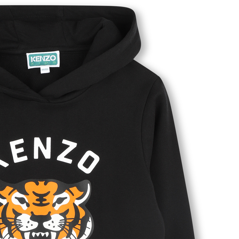 Felpa con stampa Tigre KENZO KIDS 
                        RAGAZZO