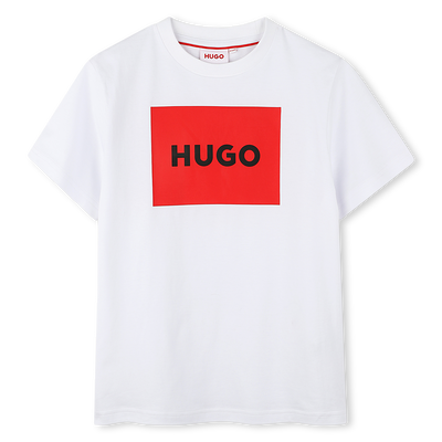 T-shirt cotone maniche corte HUGO RAGAZZO