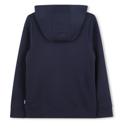 Felpa con cappuccio e zip BOSS RAGAZZO