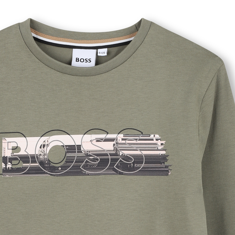 T-shirt a maniche lunghe BOSS 
                        RAGAZZO