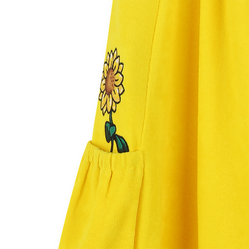 Vestito in spugna con ricami KENZO KIDS 
                        BAMBINA