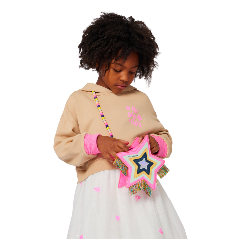 Abito bi-materiale BILLIEBLUSH 
                        BAMBINA