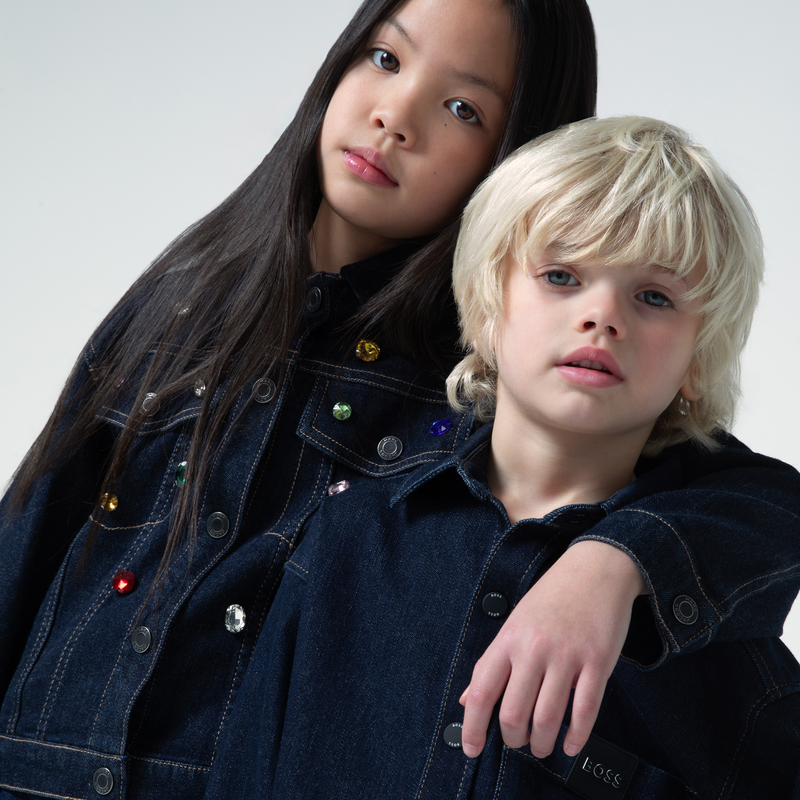 Giacca di jeans grezzo MARC JACOBS 
                        BAMBINA