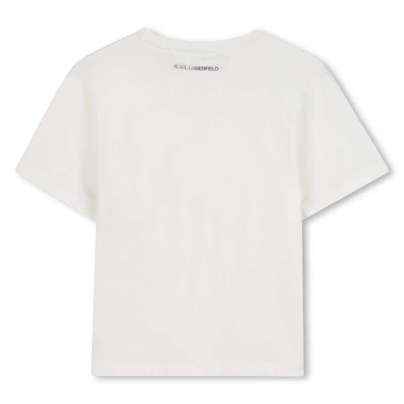 T-shirt a maniche corte KARL LAGERFELD KIDS 
                        BAMBINA