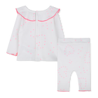 T-shirt con volant e legging BILLIEBLUSH 
                    BAMBINA
