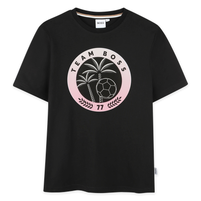 T-shirt maniche corte cotone BOSS RAGAZZO