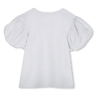 T-shirt con maniche fantasia MARC JACOBS 
                    BAMBINA