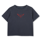 T-shirt a maniche corte, MARINE, hi-res