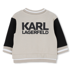 Set cardigan e pantaloni in doppia jersey KARL LAGERFELD KIDS 
                    RAGAZZO