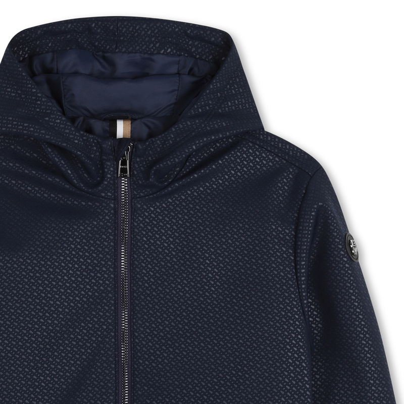 GIACCA A VENTO CON CAPPUCCIO BOSS 
                        RAGAZZO