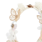 Cerchietto fiori e farfalle BILLIEBLUSH 
                    BAMBINA