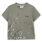 T-shirt a maniche lunghe BOSS 
                    RAGAZZO