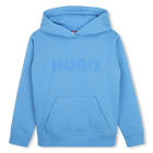 Felpa con cappuccio, BLU CIELO, hi-res
