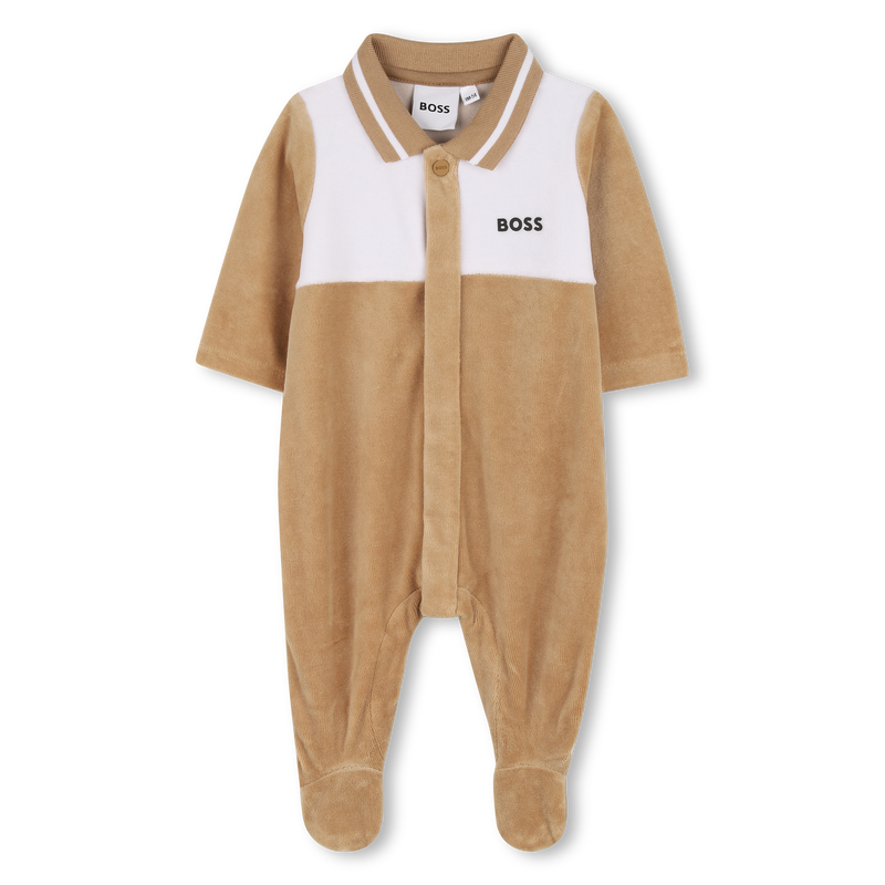 Tuta in velluto BOSS 
                        RAGAZZO