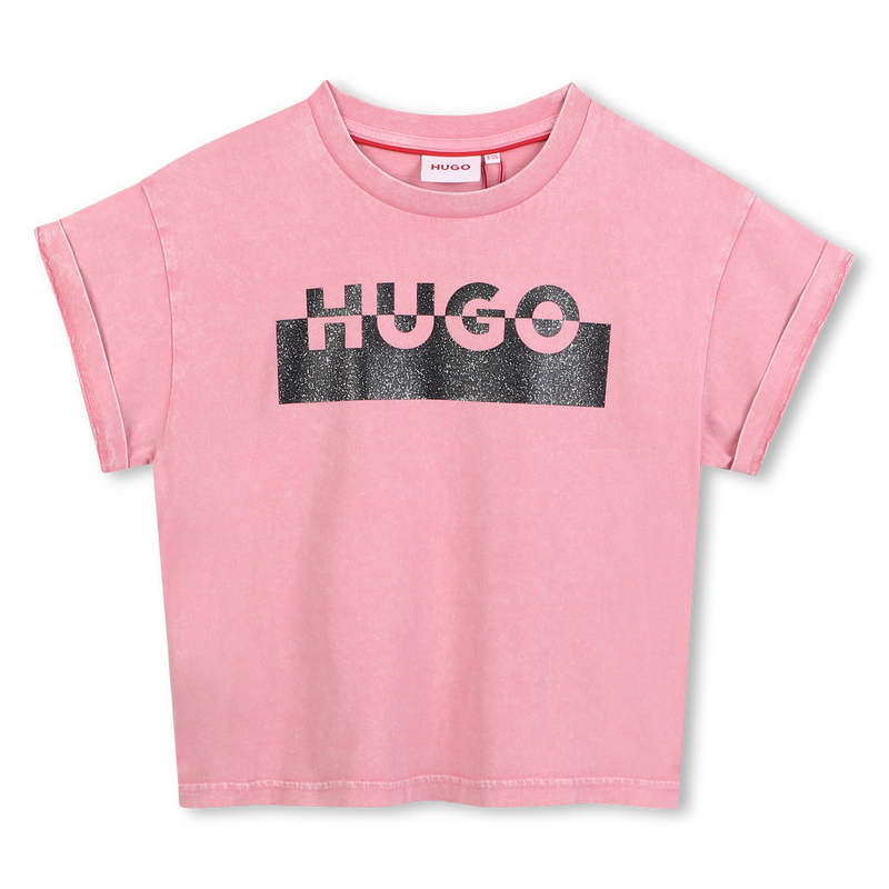 T-shirt a maniche corte HUGO 
                        BAMBINA
