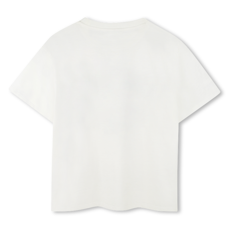 T-shirt a maniche corte in cotone KENZO KIDS 
                        UNISEX