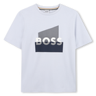 T-shirt a maniche corte, BLU CIELO, hi-res