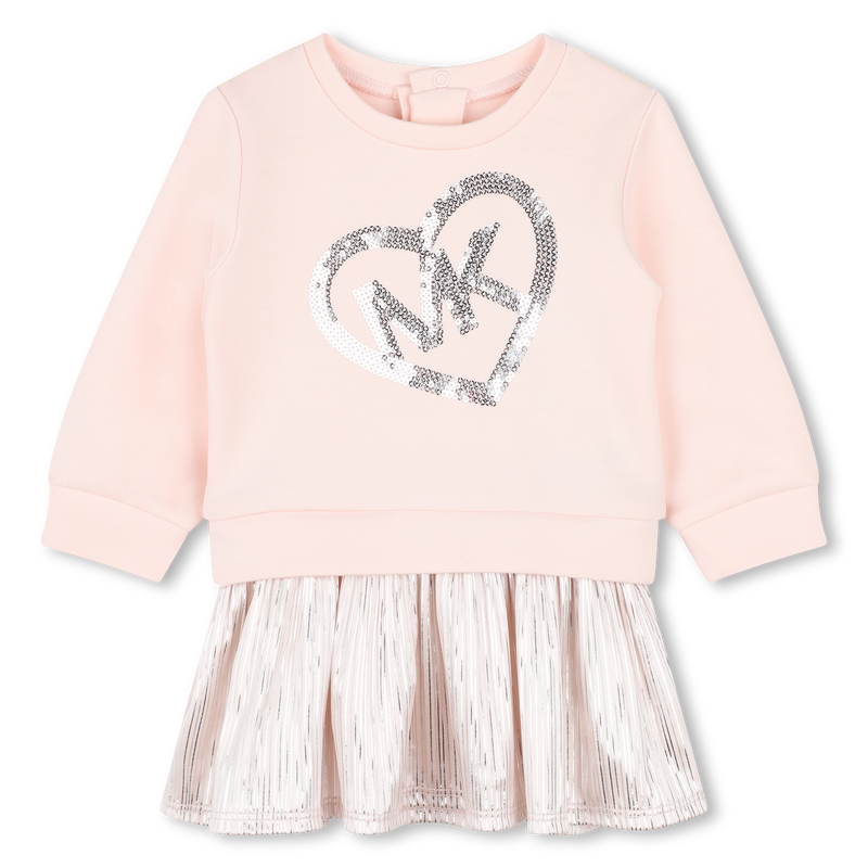 Vestito bimateriale MICHAEL KORS 
                        BAMBINA