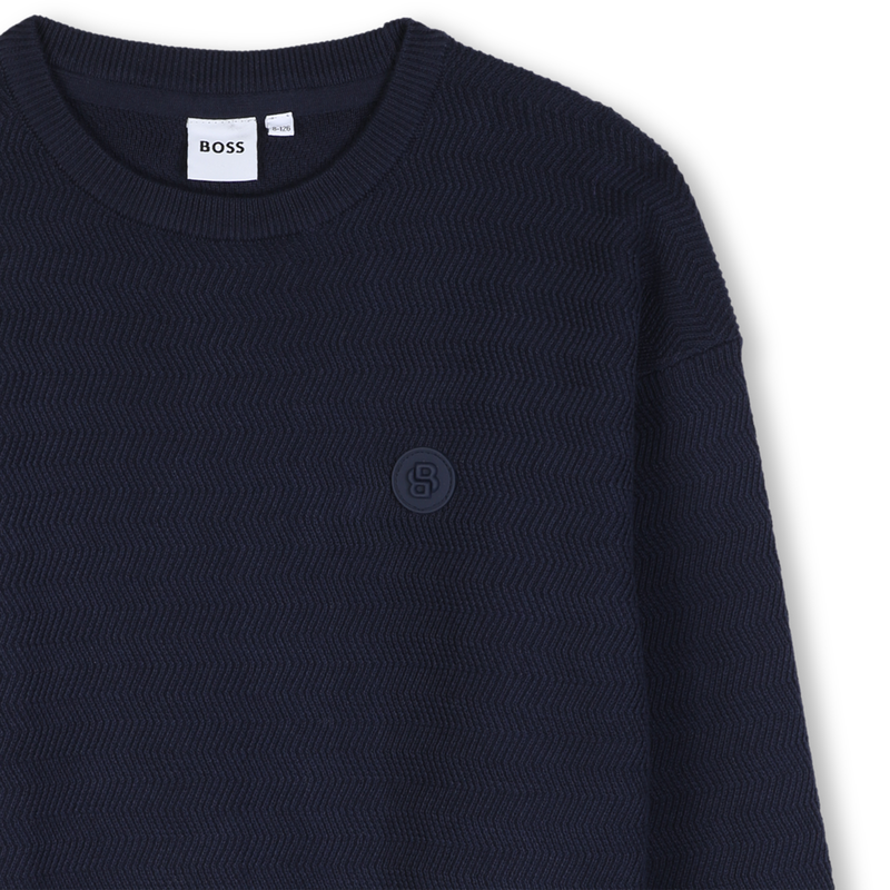 Maglione in maglia BOSS 
                        RAGAZZO