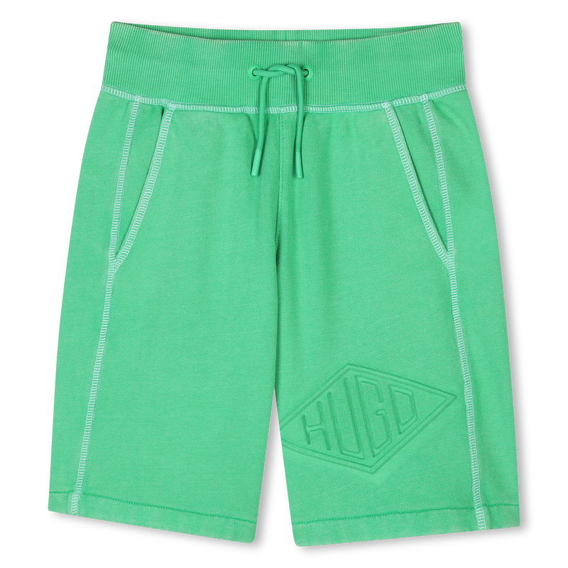 Bermuda da jogging in felpa HUGO 
                        BAMBINO